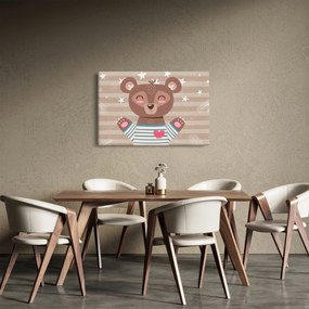 Obraz - Milujúci medvedík (90x60 cm)