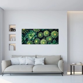 Obraz - Kaktusy (120x50 cm)