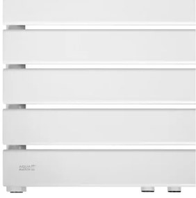 AQUAMARIN Vertikálny kúpeľňový radiátor 1200 x 600 mm, biela