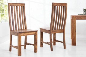 Jedálenský set - stôl z masívu Timber 160cm + 4 stoličky Timber masív