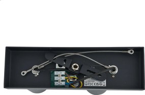 Moderné stropné svietidlo čierne vrátane LED stmievateľné 2-svetlá - Tate