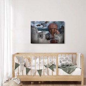 Obraz - Surrealistická krajina (90x60 cm)