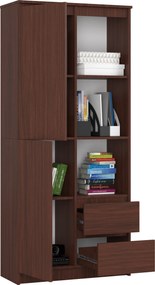 Skriňa Rexa 80 cm wenge