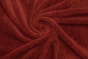 ECOMATRACE Mikroplyšová plachta vínová– 180×200 cm