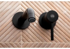 KFA Armatura 5039-810-81 - Umývadlová batéria na podom. inšt. MOZA matná čierna