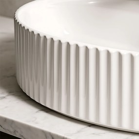 Rea Marcela, umývadlo na dosku 500x355x135 mm, biela lesklá, REA-U4003