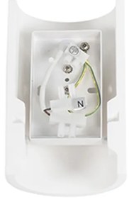 Moderná nástenná lampa biela - Colja Novo