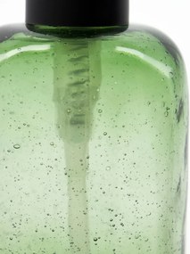 House Doctor Sklenený dávkovač na mydlo Wah Green