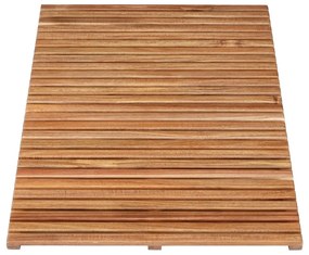 Kúpeľňová podložka z agátového dreva Wenko, 55 x 85 cm