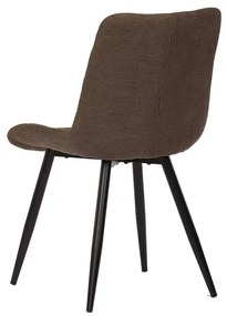 Autronic BONTEC Jedálenská stolička, hnedá, látka, CT-382 BR2 Farba: Šedá
