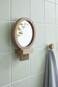 Hübsch Drevený vešiak Oak Nature 4 cm