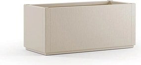 STEFANPLAST Kvetináč ETHICA 80 cm, biely