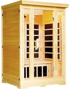 Infrasauna Komfort 124 x 116 x 190 cm 1850 W pre 2 osoby 60624