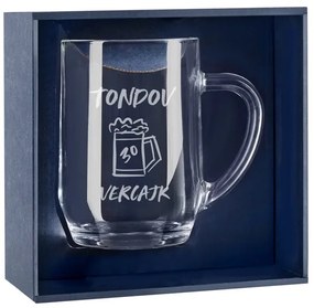 Pieskovaný polliter na pivo Tondov vercajk