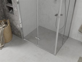 Mexen Lima DUO sprchovací kút 100x80 cm, priehľadný, chróm, 856-100-080-02-00