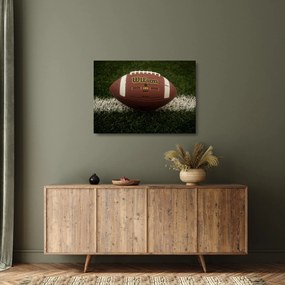 Sklenený obraz - Futbal (70x50 cm)