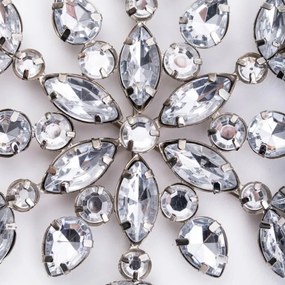 Závesná vianočná dekorácia DIAMOS snehová vločka 710520