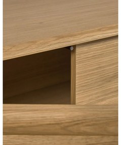 Nízka komoda v dekore duba v prírodnej farbe 200x86 cm Lenon – Kave Home