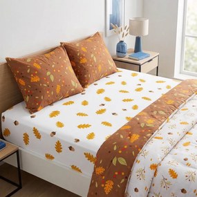 4Home jersey prestieradlo Jeseň, 160 x 200 cm