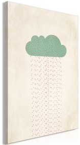 Artgeist Obraz - Candy Rain (1 Part) Vertical Veľkosť: 80x120, Verzia: Premium Print