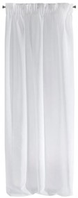 ZÁCLONA NA PÁSKE ARGEA 140X270 CM BIELA