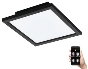Eglo 900049 - LED Stmievateľné stropné svietidlo SALOBRENA-Z LED/15,3W/230V čierna
