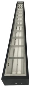 Žiarivkové svietidlo T8 2xG13/18W/230V 120 cm čierna