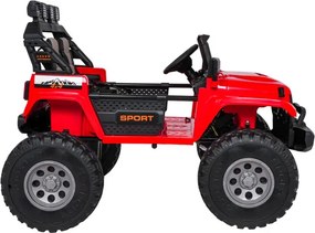 Elektrické autíčko Extreme Sport 4x4 červené