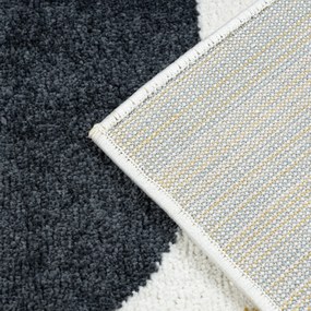 Dywany Łuszczów, Kusový koberec Fusion 0213 white/yellow, 200x290, viacfarebná, kancelária