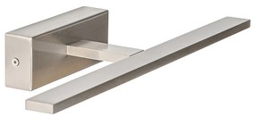 Oceľová nástenná lampa 41,5 cm vrátane LED IP44 - Jerre