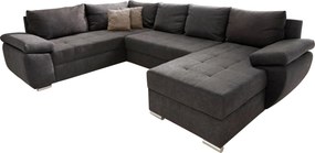XXXLutz SEDACIA SÚPRAVA, textil, hnedá P & B - Sedačky - 002310003001