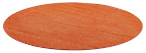 Okrúhly koberec KEVIN, Ø 3000 mm, oranžová