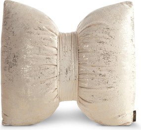 DEKORAČNÝ VANKÚŠ KOKARDA1 45X55 CM BÉŽOVÁ