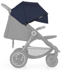 PETITE&MARS strieška na kočík Street+ anthracite blue