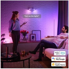 SADA 2x LED RGBW Stmievateľná žiarovka Philips Hue WACA GU5,3/MR16/6,3W/12V