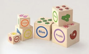 Edukačné kocky Viga 50392