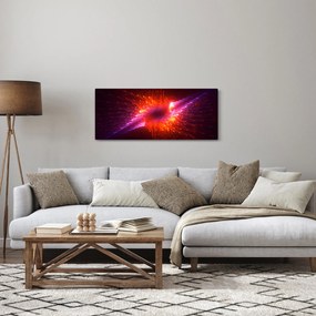 Obraz modernej tŕnistej abstrakcie (120x50 cm)