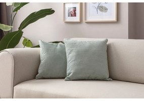 Menčestrové obliečky na vankúše v súprave 2 ks 43x43 cm – Mioli Decor