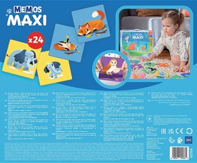 Trefl Gry Memos Maxi Game Animals and their Children Trefl 02268