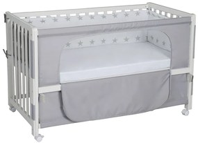 roba Detská postieľka Room Bed, 60 x 120 cm (Little Stars, biela)  (100341028)