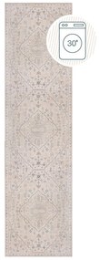 Krémový prateľný behúň 60x230 cm Teo Traditional – Flair Rugs