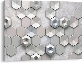 Obraz 3D abstrakcie (70x50 cm)