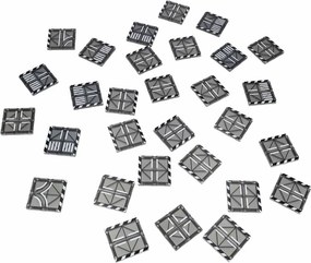 KIK 3D magnetická stavebnica Policajné autá, 91 dielov