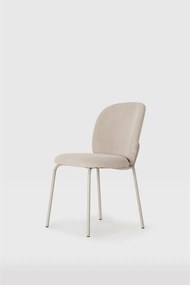 Krémové jedálenské stoličky v súprave 4 ks Daia – Marckeric