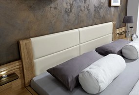 Dizajnová spálňová zostava Lido 4 dl., magnólia, dubový masív