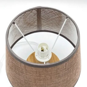 Brilagi - LED Stolná lampa ANTHONY 1xE14/40W/230V dub/hnedá