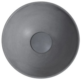 Sapho Sapho, MINOR betónové umývadlo na dosku, priemer 26cm, šedá, MR26017