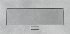 Zásuvkový box - výklopný, 2x zásuvka, 2x USB-A, 2x RJ45 port, strieborná