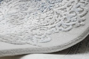 Koberec AKRYL VALS 5040 Ornament, modrý / sivý