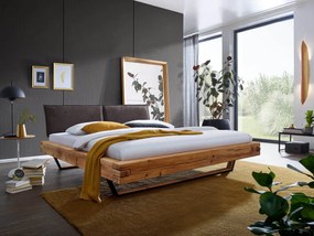Postel z masivu dubu VIVIENNE+ lamelový rošt ZADARMO Rozměr: 160x200 cm